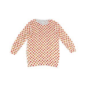 Apple print 3/4 top by J. Crew